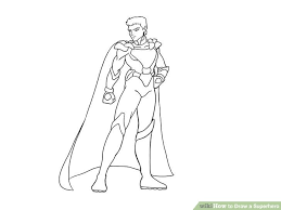 How To Draw A Superhero Superhero Design Cartoon Drawings Drawings