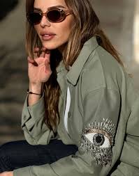 Връхна дреха CLARA SILVER