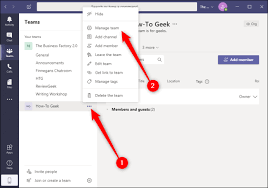 Clicking the link to join or create a new team. How To Create And Manage Teams In Microsoft Teams