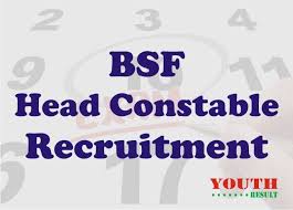 Bsf Head Constable Recruitment 2019 Recruitment Medical Tests Border Security Force