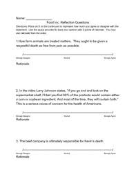 Learn vocabulary, terms and more with flashcards, games and other study tools. Food Inc Worksheets Teaching Resources Teachers Pay Teachers