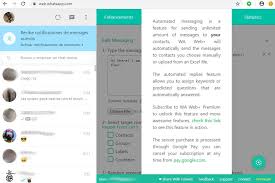 Whatsapp работает в браузере google chrome 60 и новее. Wa Web Plus 3 2 6 Descargar Para Pc Gratis