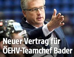 Neuer Vertrag für ÖEHV-Teamchef Bader