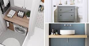 Lorsque la salle de bains est toute petite, le désordre est encore plus flagrant. Amenager Et Decorer Une Petite Salle De Bain