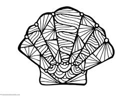 By best coloring pages february 3rd 2014. Seashell Coloring Pages 1 1 1 1