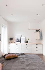 Ikea Nordli Kommode Fur Das Schlafzimmer Mit Neuer Arbeitsplatte In Birke Lasiert Und Blenden Um Die Simple Bedroom Decor Bedroom Dresser Styling Ikea Bedroom