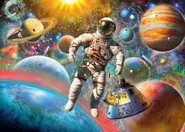 Debut album 'silence one' out now. Astronaut Floating In Space Poster Fur Alle Raume Photowall