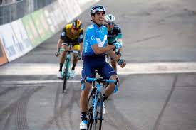 Mikel landa will swap movistar's blue colours for bahrain merida's red and blue in 2020 (image credit: Mikel Landa La Armonia Con Los Lideres Del Equipo Va Ser Buena
