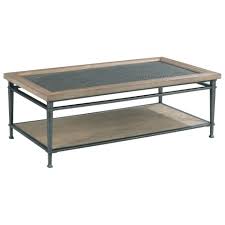 Place piece of glass on top of the ledger, so the rocks are below. Hammary Austin Transitional Rectangular Coffee Table With Glass Top Insert Jordan S Home Furnishings Cocktail Coffee Tables