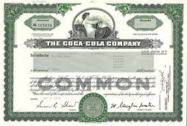 Wir erklären ihnen hier in diesem artikel, wie die aktie. The Historical Action Of The Coca Cola Company Invented By Catawiki