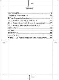 Capa De Trabalho Normas Da Abnt Sumario Formatacao Nas Normas Da Abnt Sumario Normas Abnt Abnt Trabalho