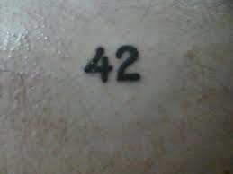 The Ultimate Question Of Life The Universe And Everything Answer Pin On Tats