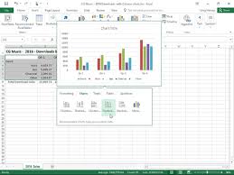 How To Insert Charts With The Quick Analysis Tool In Excel