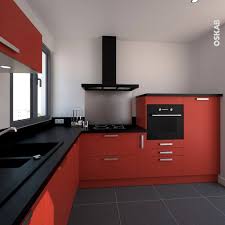 cuisine rouge et noir trick cuisine rouge et noir cuisine rouge petite cuisine ouverte