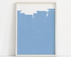 Powder Blue Wall Art Modern Abstract Print Pastel Art Light Blue Print Abstract Art Print Abstrac Modern Blue Wall Art Modern Abstract Print Blue Wall Art