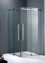 Small Corner Shower With Glass Sliding Door Google Search Corner Shower Sliding Shower Screens Shower Screen