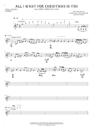 Maybe you would like to learn more about one of these? All I Want For Christmas Is You Noten Und Akkorde Fur Solo Stimme Mit Begleitung Playyournotes
