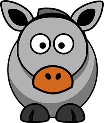 Donkey Mammal Animal Farm In 2020 Farm Animals Animals Cartoon Animals