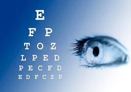 Eye Vision Test Stock Photo Image Of Letters Checkup