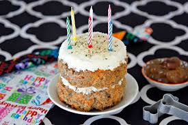 Combine the egg, peanut butter, oil, honey and vanilla. Beef Carrot And Banana Dog Birthday Cake Dalmatian Diy
