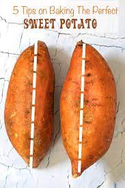Roast for 40 to 50 minutes, or until the skin has puffed up and you can easily pierce them with a fork. 5 Tips For Baking The Perfect Sweet Potato Healing Tomato Recipes