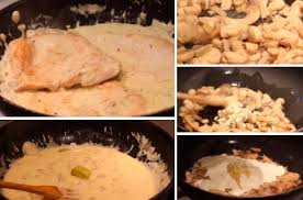 Les Escalopes De Poulet Aux Champignons Et A La Creme Fraiche Escalope De Poulet Poulet Aux Champignons Escalope