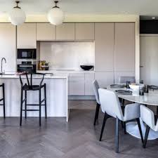 Vinyl flooring comes in many shades of gray, from the shimmering, detailed american grey oak to the dramatic dark and light gray contrasts found in ceramic and porcelain tiles are ideal kitchen flooring options since they don't harbor germs, they're matchless in durability, and they won't fade. Grey Wood Floor Kitchen Ideas Photos Houzz