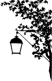 Vintage Silhouette Street Lamp Clipart In Svg Eps Png Etsy Street Lamp Vintage Silhouette Silhouette