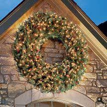 Outdoor Christmas Wreath Outdoor Christmas Wreaths Christmas Wreaths With Lights Christmas Decorations Rustic