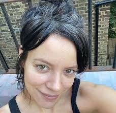Lily Allen shocks fans with natural grey hairs
