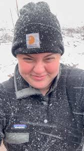 Snowing at Vulcan State Forest near Shooters Hill Road