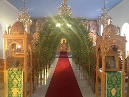 Saint Paraskevi Greek Orthodox Church Blacktown Australia Church Flower Arrangements Greek Tradition Church Flowers