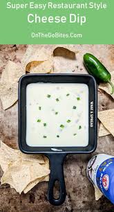 Mexican Jalapeno Cheese Dip Recipe Food Cheese Dip Mexican Easy Restaurant