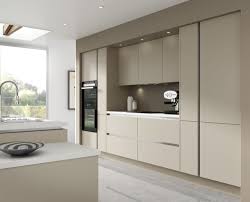 7 Piece Kitchen Units Warm Grey Handless Kitchen Rigid Built Doors Fitted In Home Furniture Cozinhas Modernas Cozinha Apartamento Decoracao Cozinha Clean