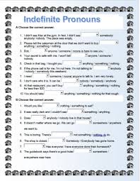 Indefinite Pronouns Interactive And Downloadable Worksheet You Can Do The Exercises Onli Indefinite Pronouns Indefinite Pronouns Worksheets Pronoun Worksheets