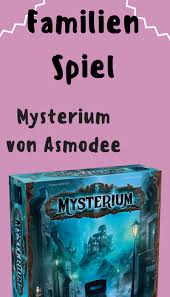 Unser Familienspiel Mysterium Von Asmodee Werbung Familienspiele Kinder Spiele Fur Kinder