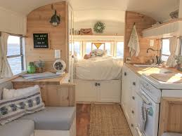 Fern The Bus Is A Tiny Incredibly Organized Home On Wheels School Bus Tiny House School Bus House Bus House
