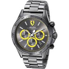 Seleção exclusiva com as melhores oportunidades. Relogio Masculino Cinza Scuderia Ferrari Pilota Compra24h