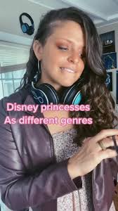 Disney Princesses in Different Genres