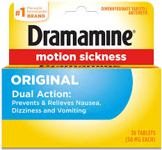 It works well for seasickness, but it often causes drowsiness. Amazon Com Dramamine Motion Sickness Original 36 Count Health Personal Care
