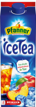 Pfanner ice tea pfirsich 2l/ cold peach tea. Welt Der Tees