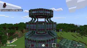 A small castle i built in creative mode. Minecraft Circle Castle Youtube