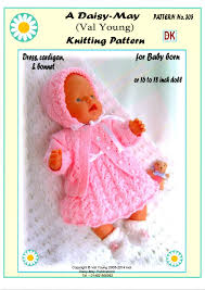So it was a little surprising to me that my doll clothing patterns, both knit. 1 X Dolls Knitting Pattern No 305 For Babyborn Or Sim Size Doll By Daisy May For Sale 1 9 Baby Doll Clothes Patterns Knit Baby Doll Baby Knitting Patterns