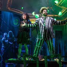 Beetlejuice and rashida isigi during razor magazine summer of swagger carnival party at razor lounge in scottsdale, arizona, united states. Musical Theatre Review Beetlejuice Winter Garden Theatre New York