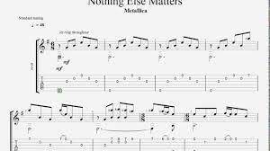 Metallica — nothing else matters. Nothing Else Matters Arrangement For Guitar Tab Youtube