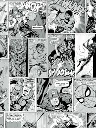 Black And White Marvel Comic Strip Wallpaper Marvel Comic Strip Wallpaper Black And White Muriva 159502 In 2020 Comic Book Wallpaper Marvel Comics Wallpaper Marvel Comics Artwork
