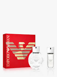 Emporio armani red perfume for women by giorgio armani. Emporio Armani Diamonds 50ml Eau De Parfum Gift Set For Her At John Lewis Partners