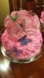 Really love their birthdays and even if the birthday gift isn't perfect if there is ice cream she will likely be very happy! Birthday Cake For A 6 Year Old Girl Who Loves Pink And Butterflies Birthday Party Snacks Girl Cakes Birthday Cake Girls