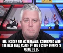 Bruins next head coach revealed🚨 Details:  https://www.bruinsinsider.com/nhl-team/boston-bruins/elliot-friedman-may-have-just-revealed-the-boston-bruins-next-head-coach-in-a-recent-announcement 