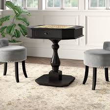 Chess tables are an outstanding choice of furniture, not to mention a great conversation piece. Chess Table With Chairs Wayfair